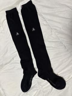 ルコックスポルティフ　レディースニーハイソックス　ブラック