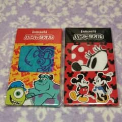 新品未開封 ディズニー ハンドタオル 2枚セットのサムネイル