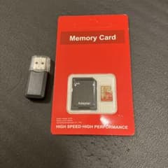 MicroSDメモリーカード アダプター USBリーダー付きのサムネイル