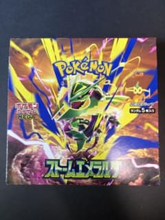 ポケモンカードゲーム ストームエメラルダ 未開封BOX シュリンク無しペリペリ有のサムネイル