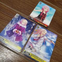 ギルティクラウン　楪いのり　桜満真名　ヴァイスシュヴァルツ　非売品　EGOISTのサムネイル