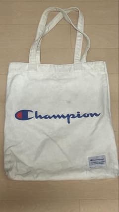 Champion トートバッグ ホワイト プリントのサムネイル