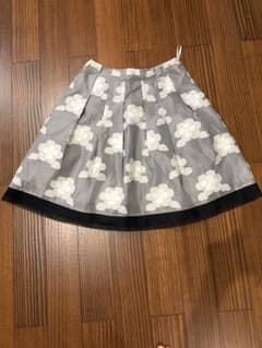 M'S GRACY 花柄刺繍フレアスカート 38のサムネイル