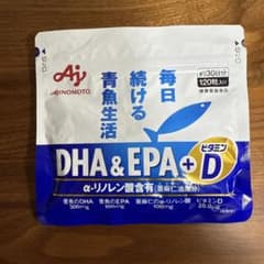 AJINOMOTO DHA&EPA+ビタミンD 120粒のサムネイル