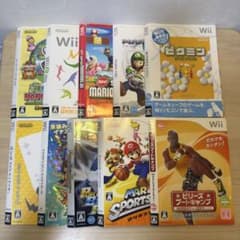 Wii ソフト10本セット バラ売り不可 出品前に動作確認済み - メルカリ