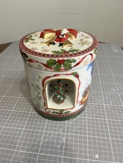クリスマス オルゴール 陶器製 サンタクロース - メルカリ