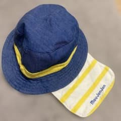 moujonjon ベビー帽子 48cm 日よけ付きのサムネイル