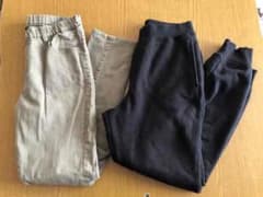 ユニクロ パンツ　2点　160のサムネイル