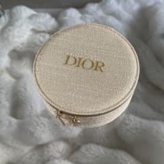 Dior ラウンド型 ポーチ ゴールド ノベルティのサムネイル
