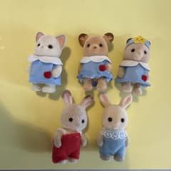 シルバニアファミリー 動物人形 5体セットのサムネイル