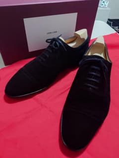 JOHN LOBB フィリップ2 Phillip2 スエード ブラック8.5 E - メルカリ