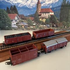 メルクリン HO 4430 4431 4619 4656 貨車4両まとめて - メルカリ