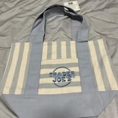 TRADER JOE'S トートバッグ ストライプミニのサムネイル