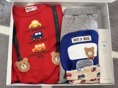 MIKIHOUSE ギフトセット 出産祝い ホットビスケット ベビーローションのサムネイル