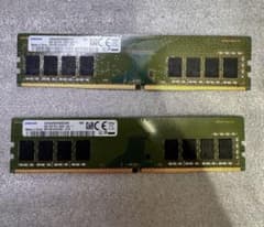 Samsung DDR4-2666 8GB メモリ 2枚 動作確認済 - メルカリ