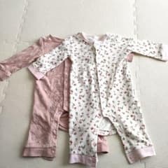 ベルメゾン☆ロンパース☆2枚セット☆80㌢☆パジャマのサムネイル