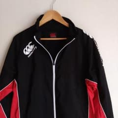 Canterbury 日本代表 ウォームアップジャケット　XL 美品 Canterbury ウォームアップジャケット BIGロゴ XL - メルカリ