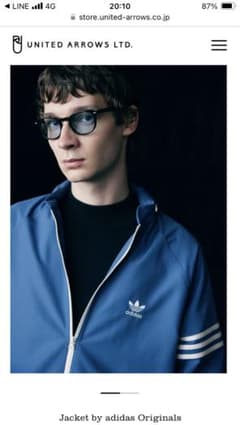 [未開封] adidas ウィンドブレーカー BEAUTY&YOUTH別注 Mのサムネイル