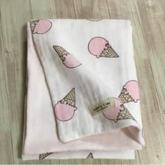 【おしょぽんふぁん様専用】ガーゼケット おくるみ ハンドメイドのサムネイル