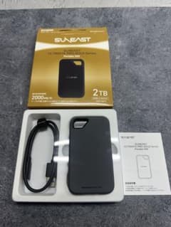 SUNEAST ULTIMATE PRO GOLD 2TB 外付けSSD - メルカリ
