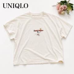 Uniqlo UT Snoopy T-shirt, short-sleeved, 100% cotton, loose fit, surfing style.