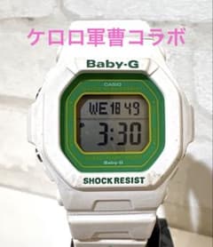 BABY G-SHOCK ケロロ軍曹モデル　レディース　白×グリーン　限定