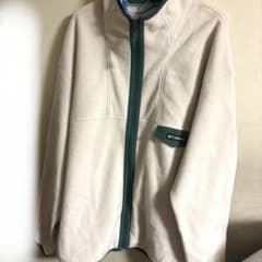 Columbia フリース ジャケット オフホワイト グリーンのサムネイル