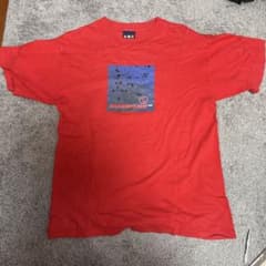 SUBWARE ロゴプリント Tシャツ レッドのサムネイル