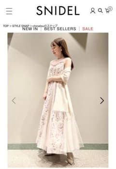 かな様専用】SNIDEL ウィローエンブロイダリードレス - メルカリ