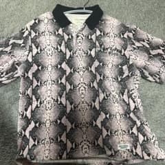 WACKO MARIA パイソン柄 ポロシャツ　Sのサムネイル
