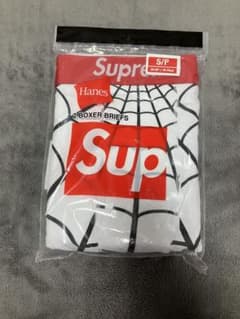 Supreme Hanes ボクサーパンツ スパイダーウェブ Sサイズ 1枚のサムネイル