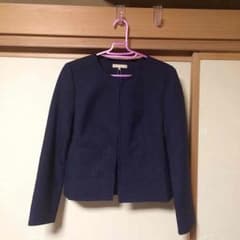 【Happy様専用】Glass Line ジャケット 11号 紺 新品未使用のサムネイル