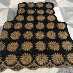 ハンドメイド　手編みベストのサムネイル