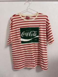 ZARA Coca-Cola コラボ 半袖Tシャツ ボーダーのサムネイル