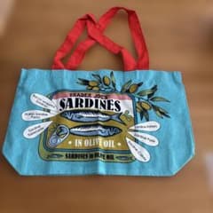 Trader Joe's エコバッグ サーディン柄のサムネイル