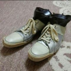 alfredoBANNISTER シルバー×ホワイトスニーカーのサムネイル