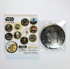 新品未開封 スター・ウォーズ マンダロリアン ＆ グローグー 金バッジ