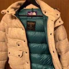 North Faceとハリスツイードのダウンジャケットのサムネイル