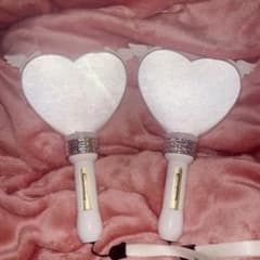 ハート型 ペンライト キンブレ ターンオン 羽 - メルカリ