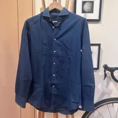 LARDINI ネイビー 長袖シャツのサムネイル