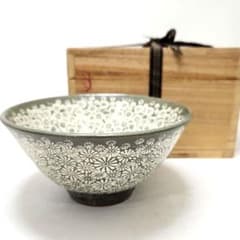 Y3657-2 茶道具 柳昌抻作 高麗三島茶碗 木箱付 - メルカリ