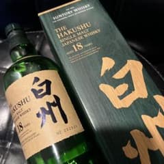 THE HAKUSHU白州 18 YEARS シングルモルトウイスキー空瓶 白州 18年 シングルモルトウイスキー 空き瓶＆空き箱 - メルカリ