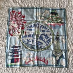 プレミア物！大阪関西万博2025 イタリア館　限定スカーフ　タラリコ プレミア物！大阪関西万博2025 イタリア館 限定スカーフ