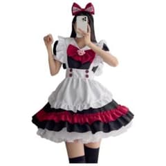 メイド服　Mサイズ　カチューシャ　レディースコスプレのサムネイル