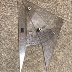 ステッドラーUCHIDA ☆勾配三角定規☆のサムネイル
