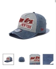 【値下げしました】NEWERA デニムキャップのサムネイル