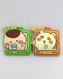 ちいかわ ぷっくりラバマスグミ4［くりまんじゅう&シーサー］2種セットのサムネイル