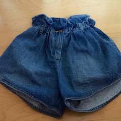 GRL フリル付きハイウエストデニムショートパンツのサムネイル