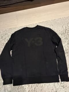 Y-3 クルーネック スウェット ブラックのサムネイル