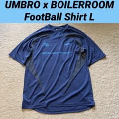 25ss 極美品 UMBRO BOILERROOM ゲームシャツ L ネイビー 25ss 極美品 UMBRO BOILERROOM ゲームシャツ L ネイビー - メルカリ